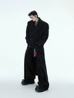 Splicing Deconstructed Wool Coat