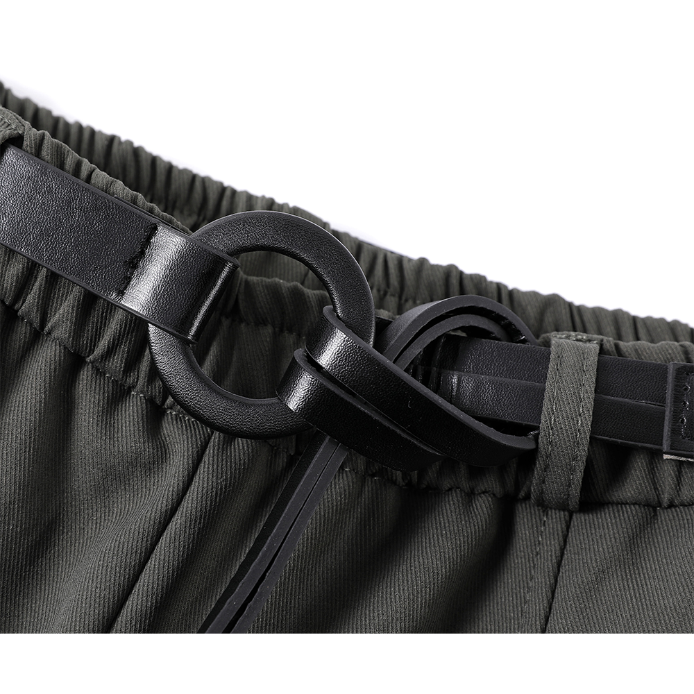 Wide Leg Elastic Waist Pants