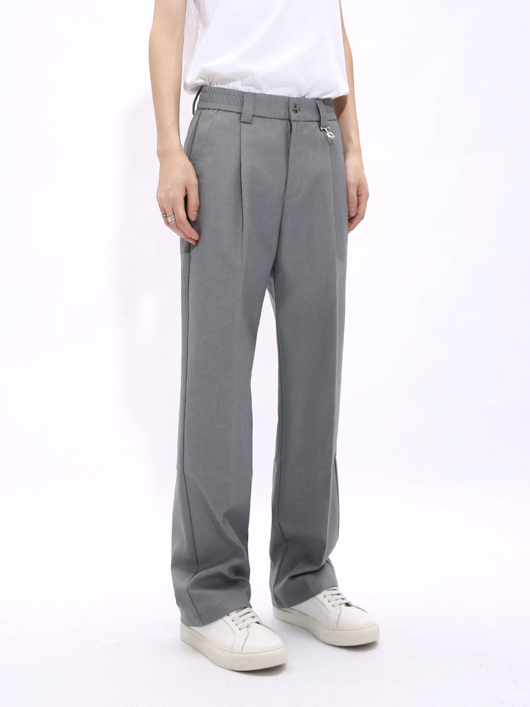 Slim Fit Mittelbund Freizeit-Hosen 