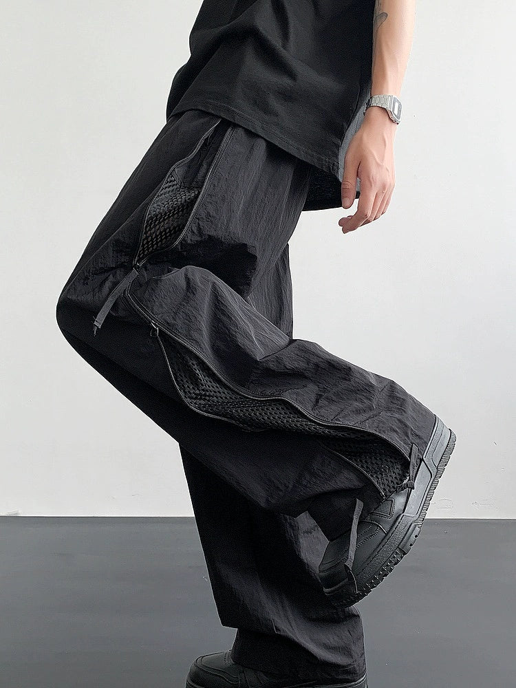 Wide-Leg Quick-Dry Paratrooper Pants