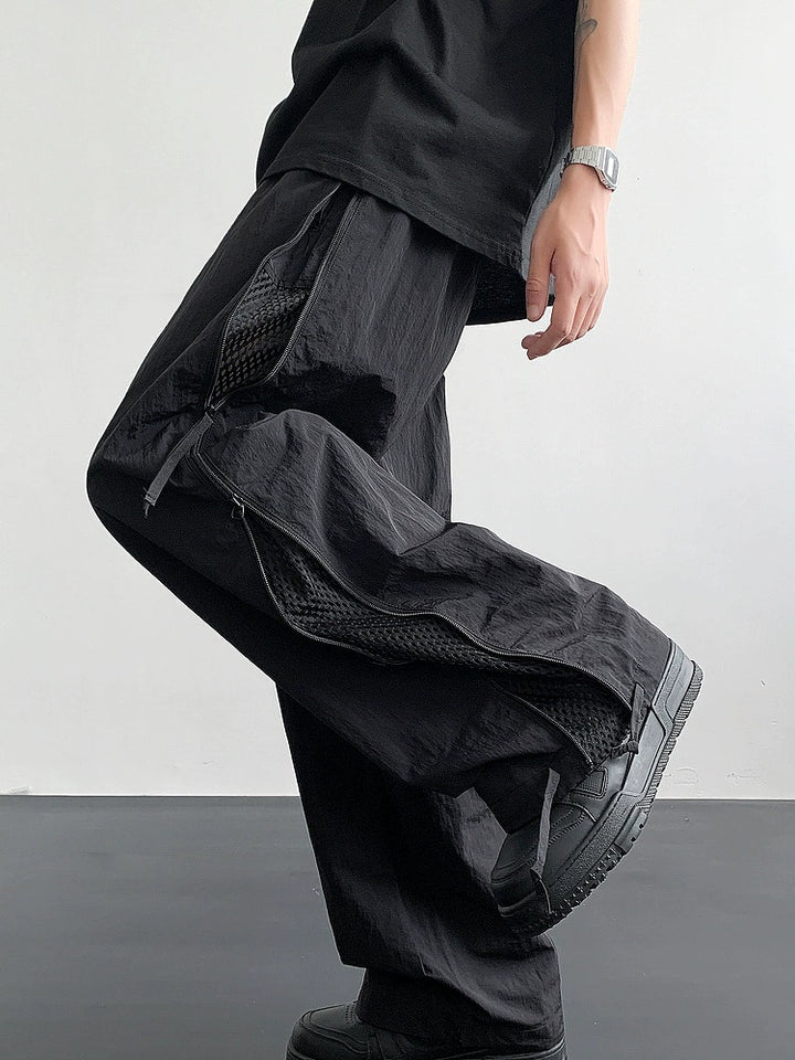 Wide-Leg Quick-Dry Paratrooper Pants