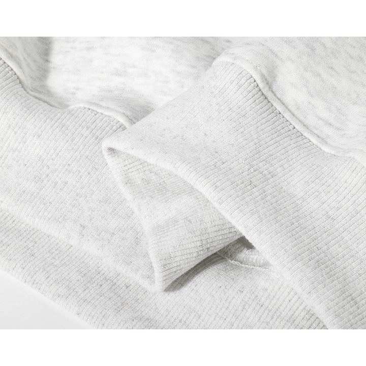 Contrast Shawl Round Neck Sweatshirt