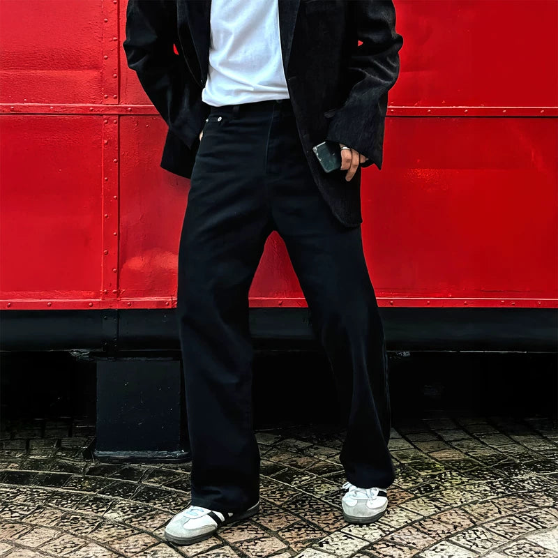 Straight Leg Casual Wide Pants