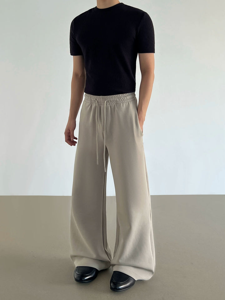 Modal  Straight Drape Pants