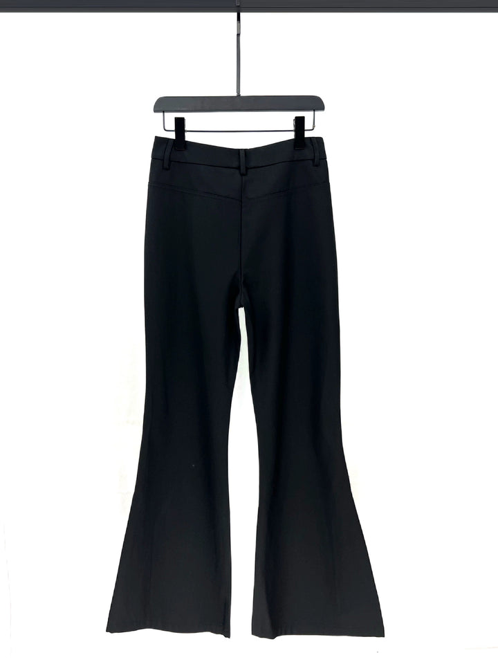 Rivet Flared Loose Casual Pants
