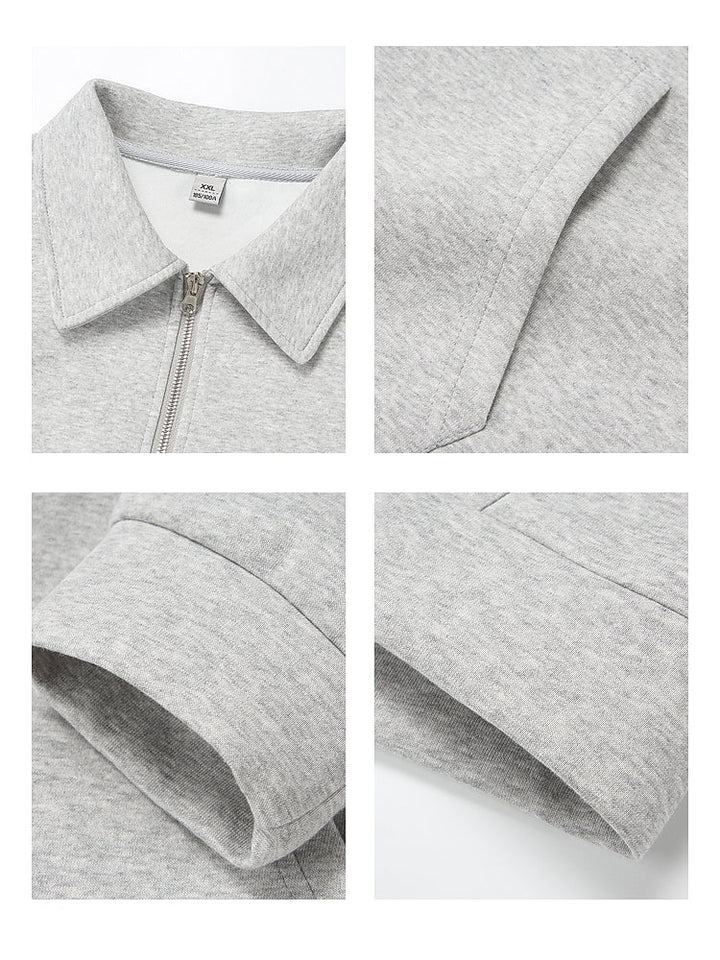 Zip-up volná bunda 