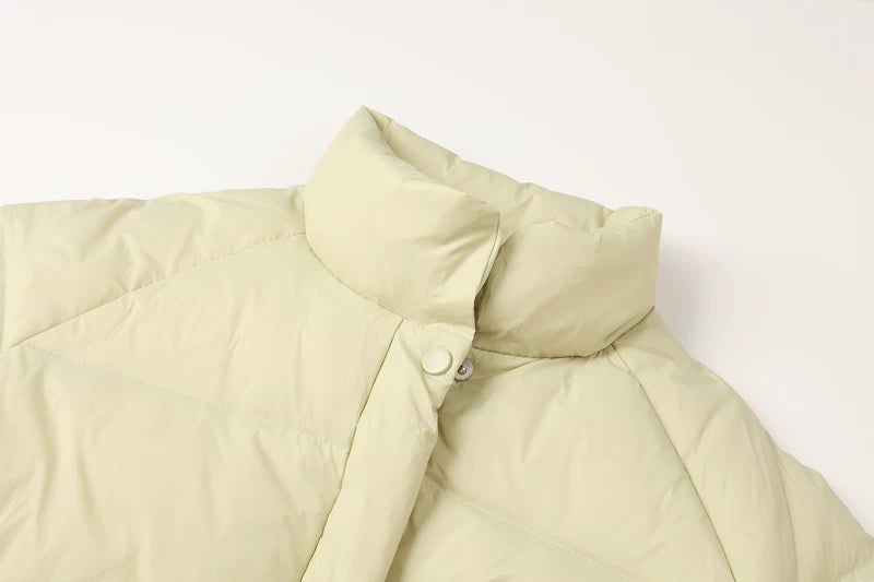 Anka Ned Puffjacka med Scarf 