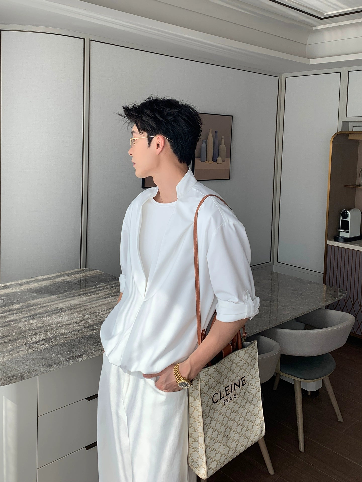 Loose-fit Two-Piece Shirt