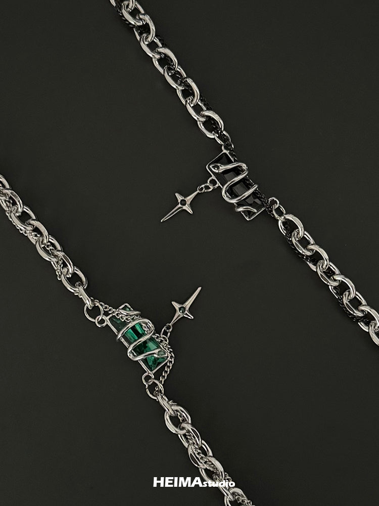 Snake Chain Titanium Steel Bracelet