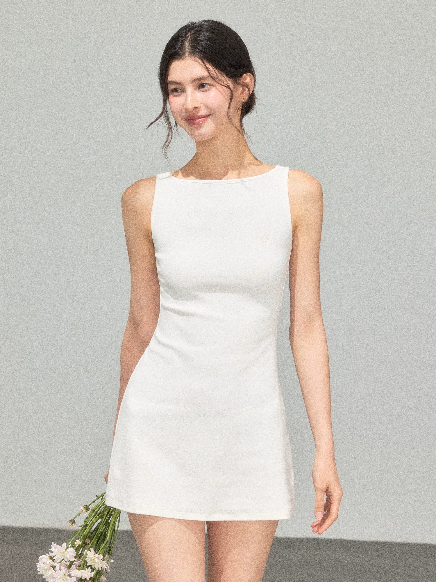 Sleeveless Retro Mini Sundress