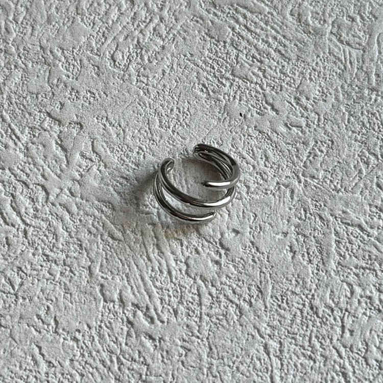 Sterling Silver Ear Cuff Clip Non-Pierced
