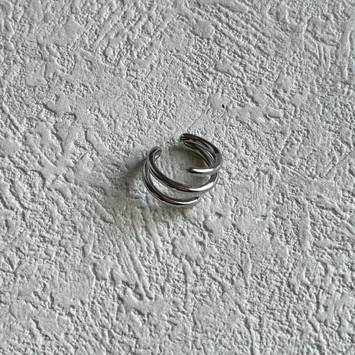Sterling Silver Ear Cuff Clip Non-Pierced