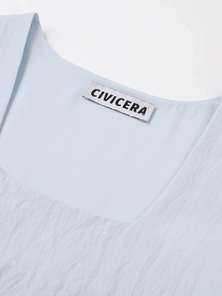 Ärmelloses, geschichtetes, asymmetrisches Tanktop 