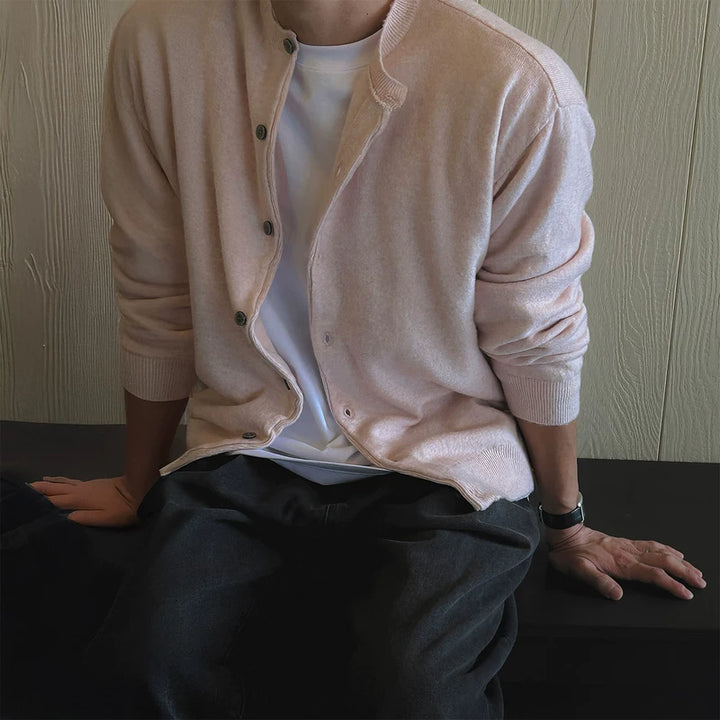 كارديجان فضفاض بأسلوب ياباني 