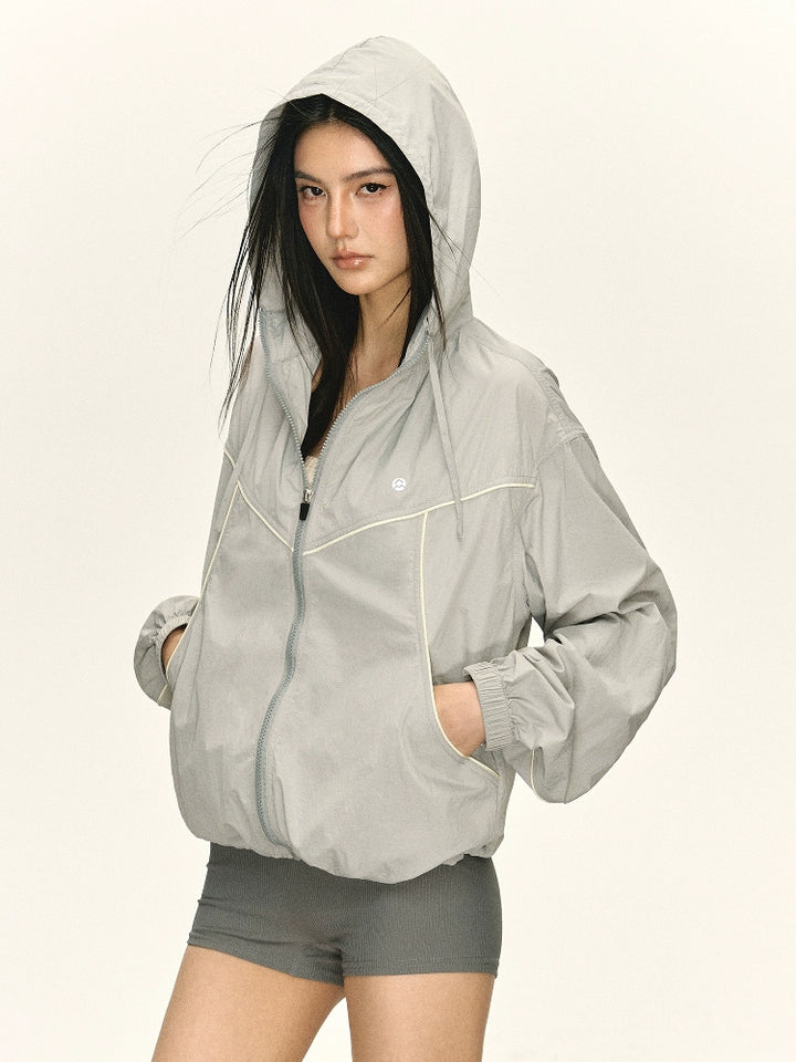 Lightweight UV Protection Hooded Jacket