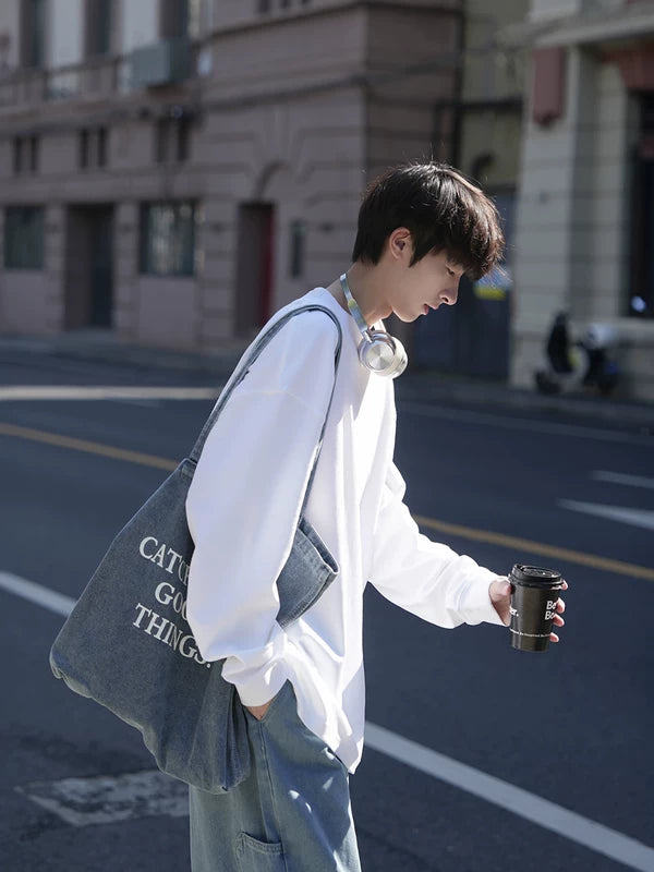 Long Sleeve Crewneck T-Shirt