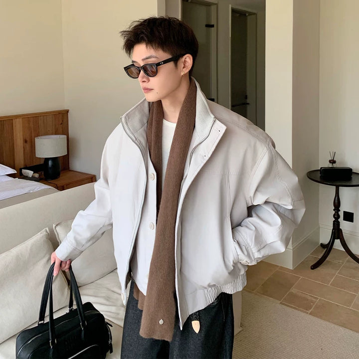 Gequilted Harrington Oversized Katoenen Jas 