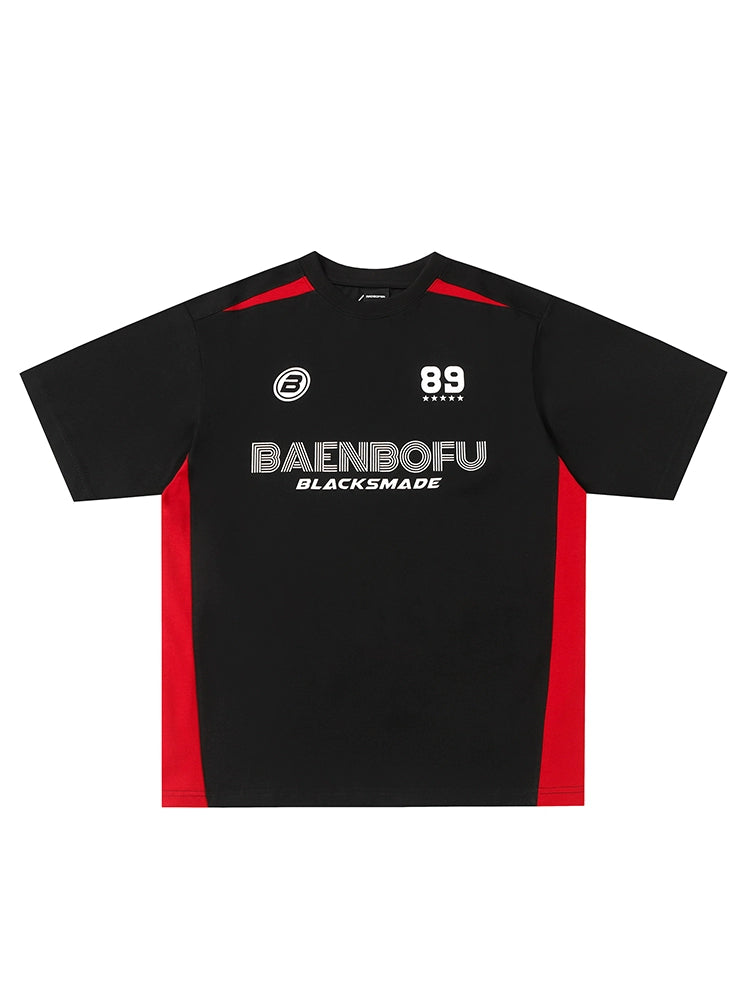 Retro-Sport-Jersey T-Shirt Pullover 