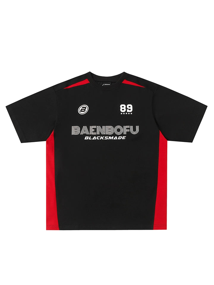 Retro-Sport-Jersey T-Shirt Pullover 