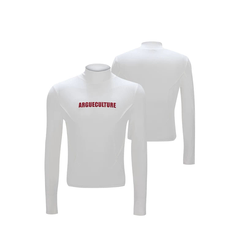 High-Neck Slim-Fit Base Layer Pullover