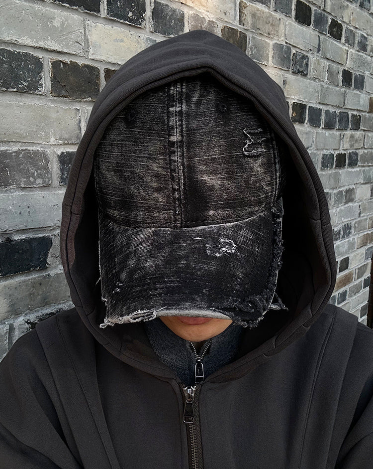 Destroyed Retro Washed Baseball Cap