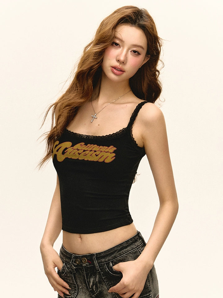 Retro Slim Fit Camisole Tank Top
