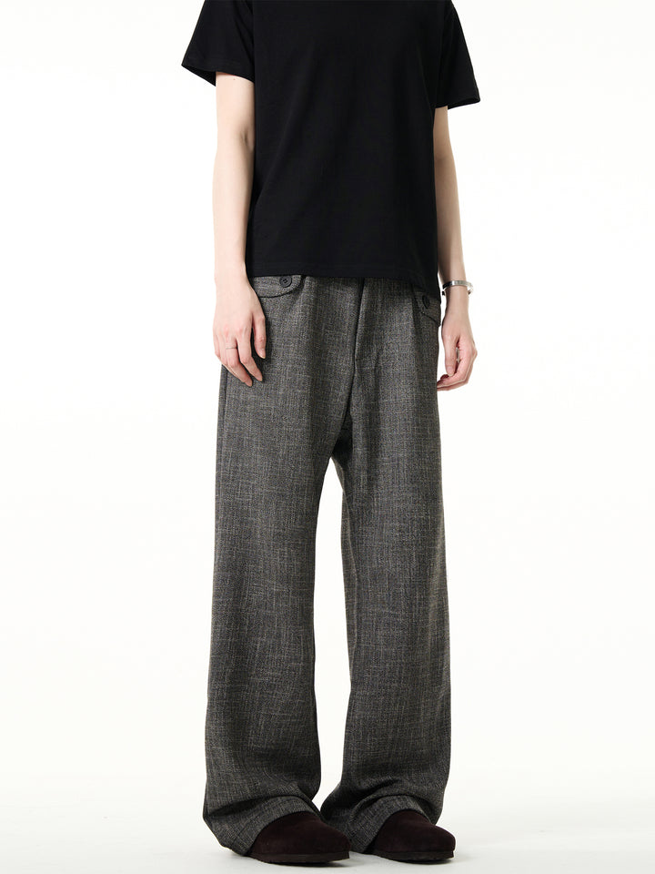 Retro Flared Casual Wide Leg Pants