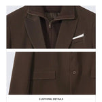 Two-piece Turtleneck Lined Blazer