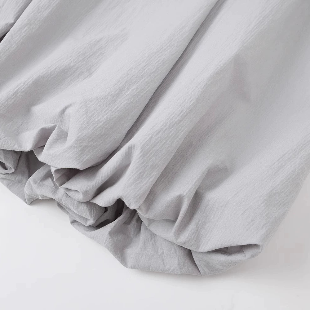 Sleeveless Pleated Waist Long Sundress