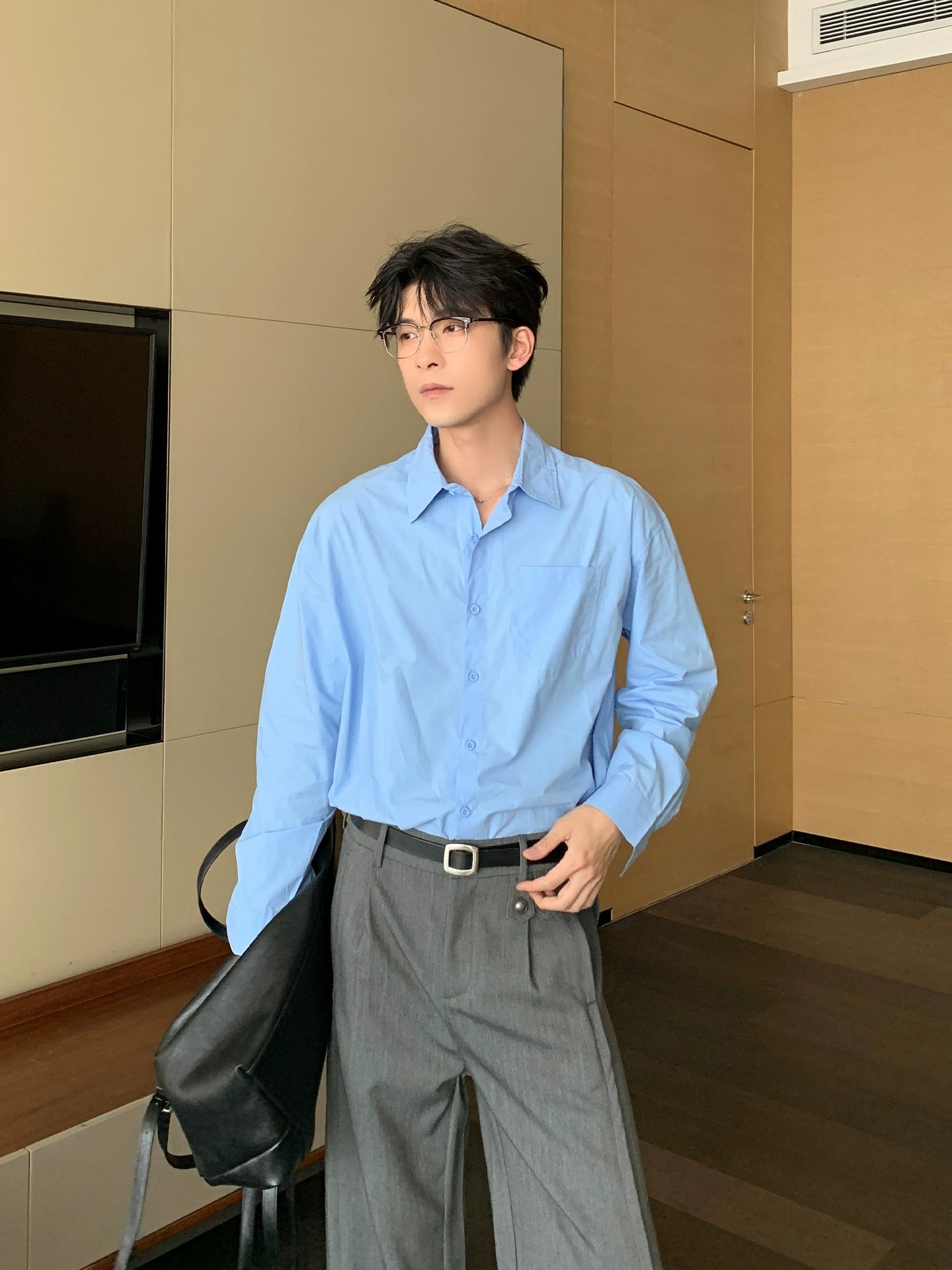 Pure Cotton Long Sleeve Shirt