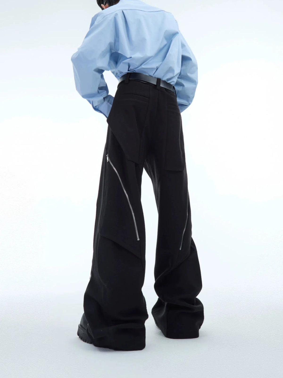 Deconstructed Zipper Suit Set