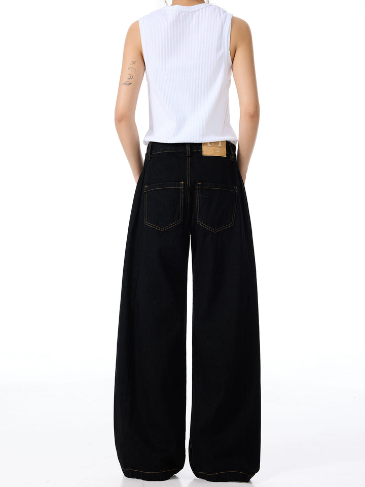 Low Waist Wide Leg Jeans