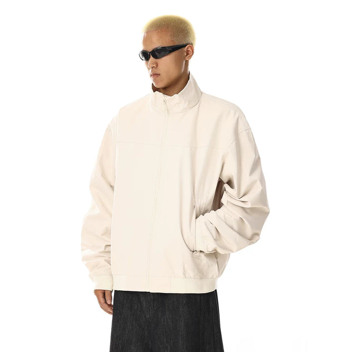 Kurtka robocza na co dzień z kołnierzem stójkowym 