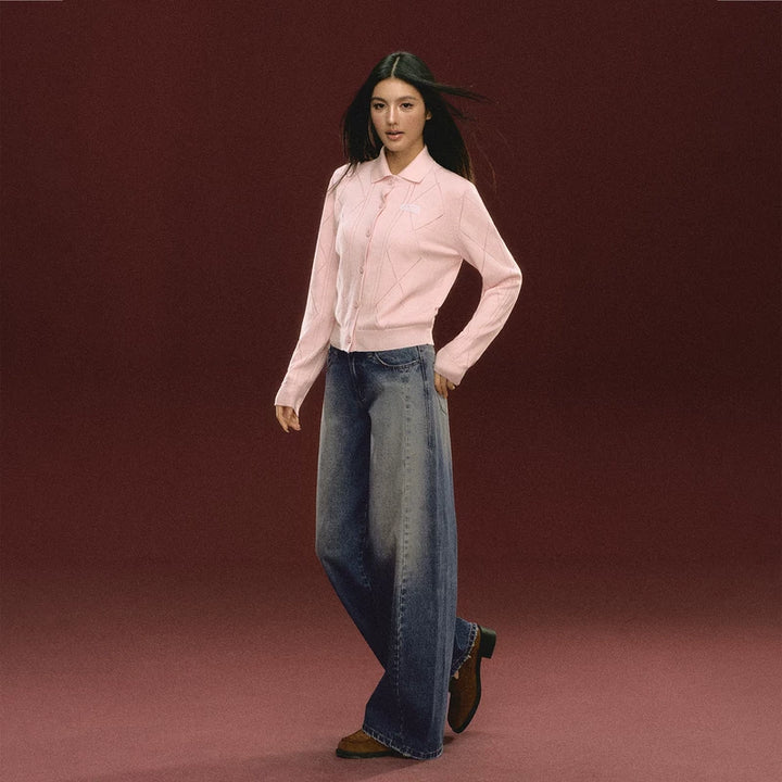 Washed Loose Wide Leg Jeans