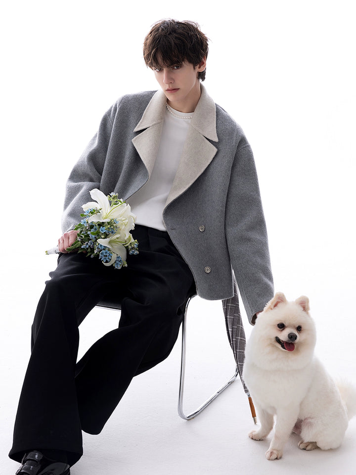 Double-Faced Wool Coat