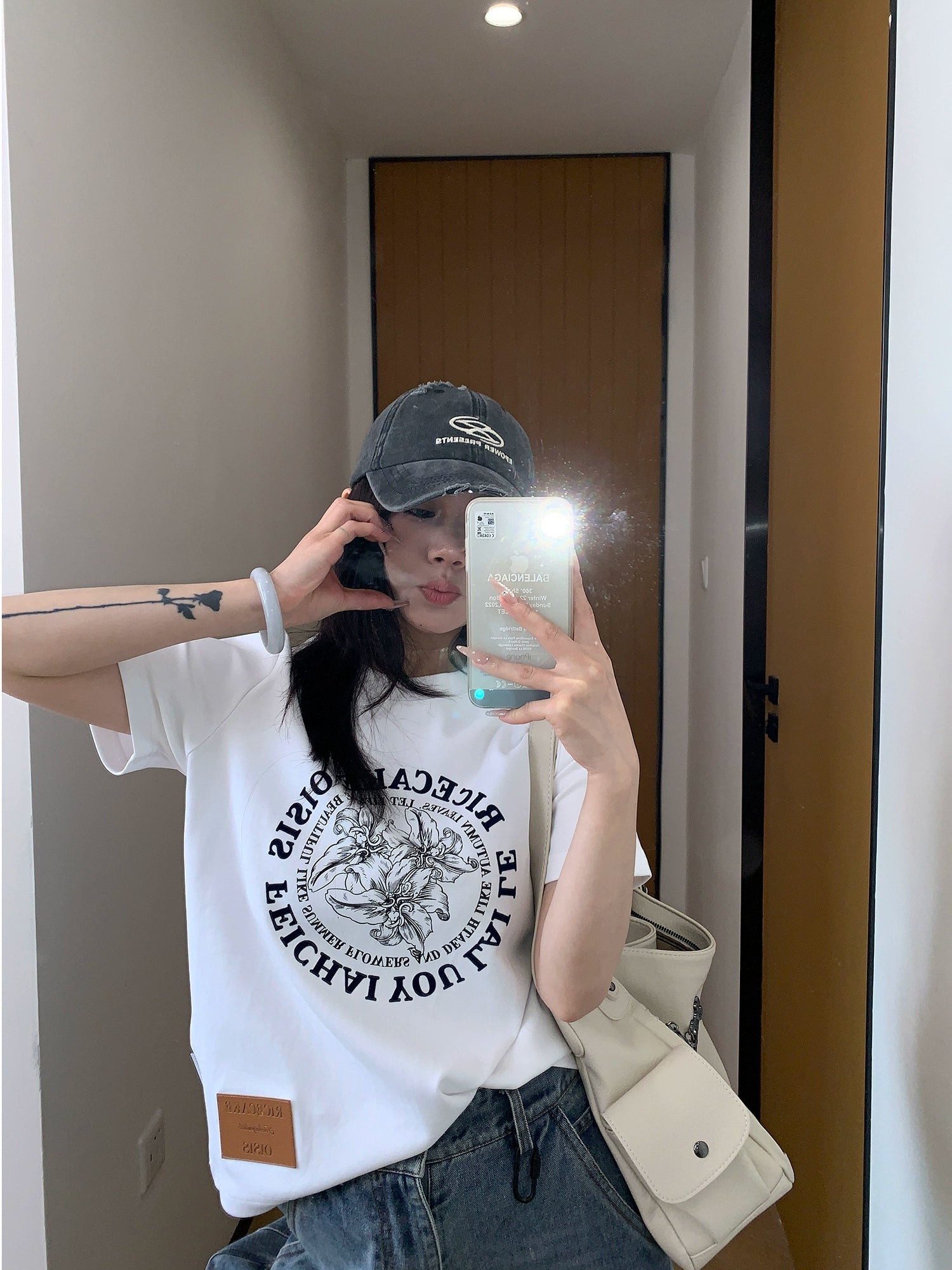 Cotton Printed Short Sleeve T-shirt