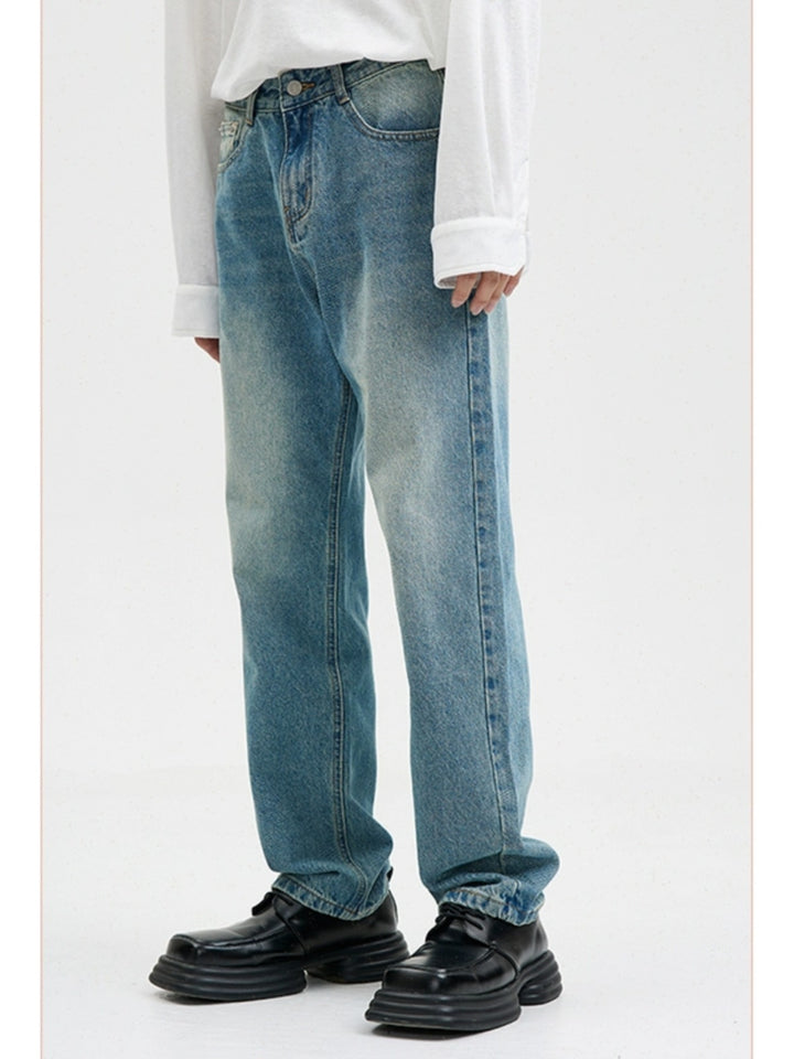 Loose Washed Korean Style Jeans