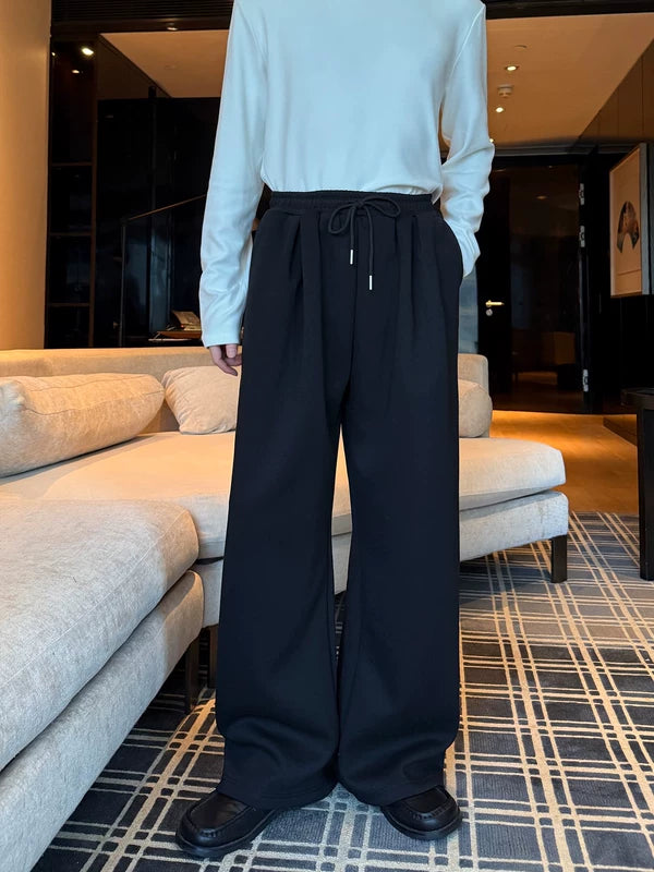 سروال رياضي بخيوط واسعة 