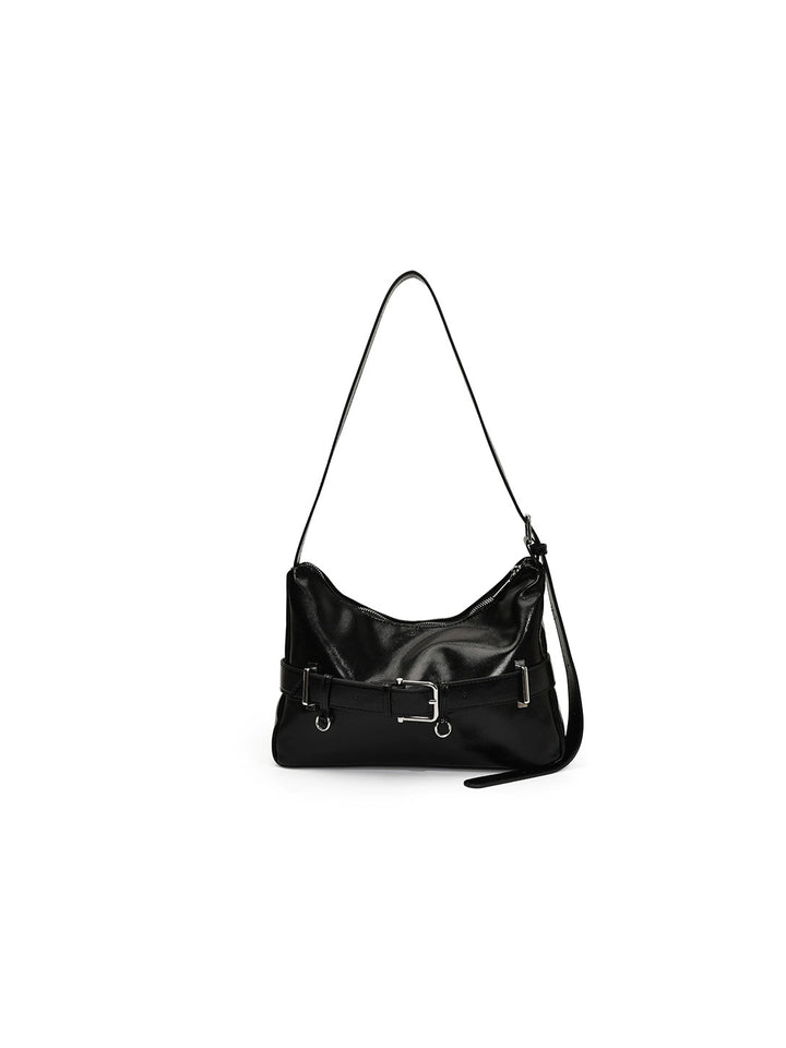 Läder Axellessare Messenger Tote Hobo Väska 