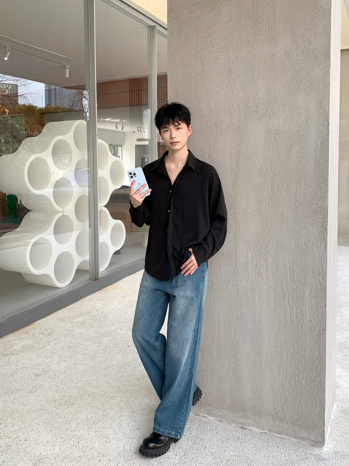 Loose Fit Straight-leg Jeans