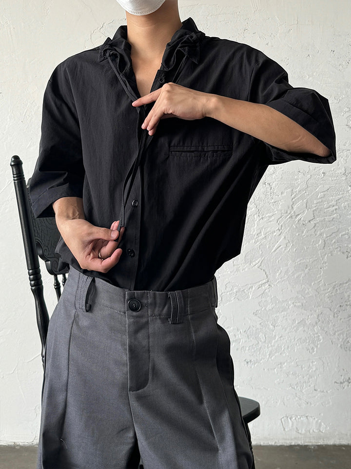 Loose-fit Short-Sleeve Shirt