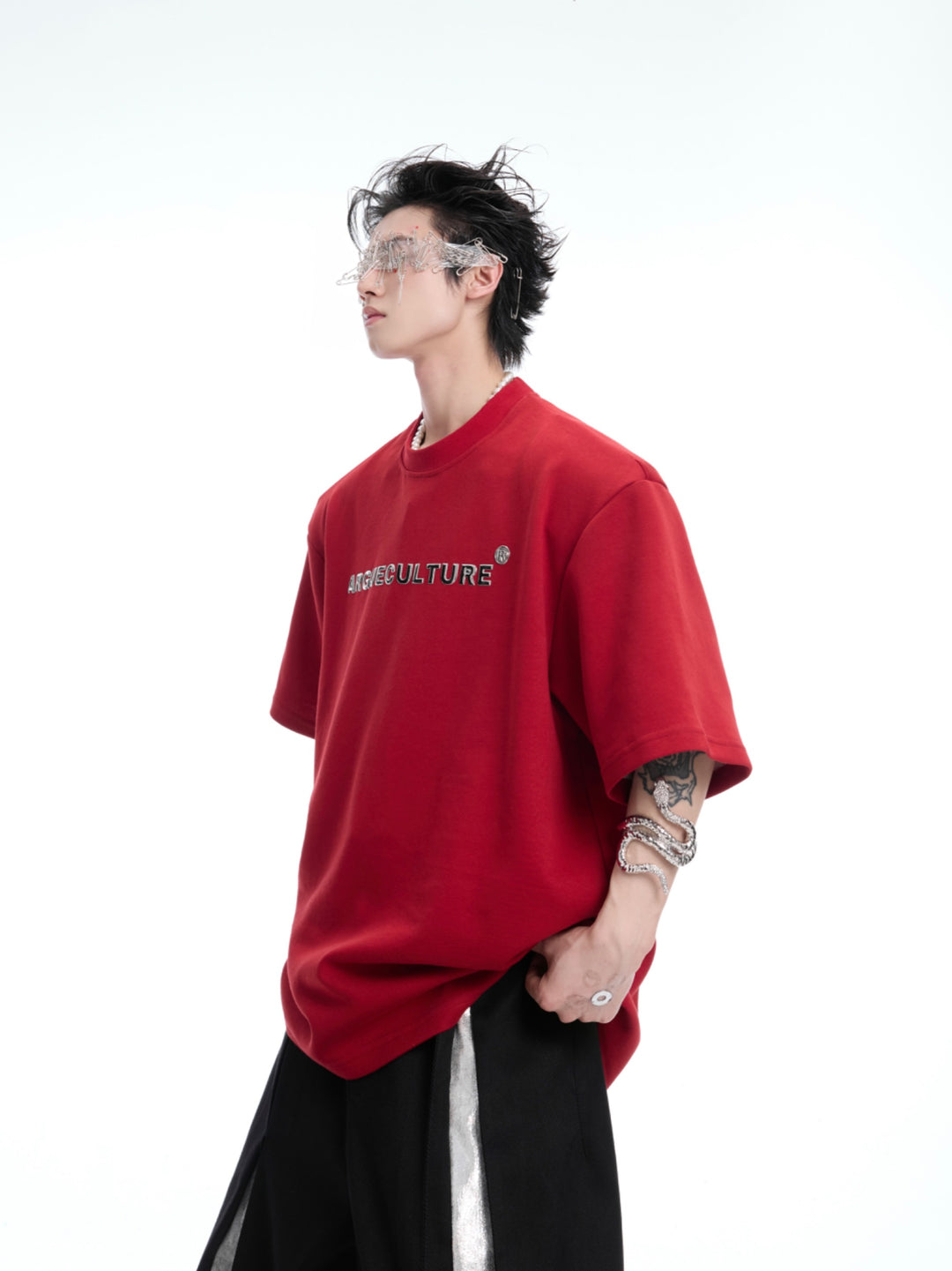 Spine Embroidery T-shirt