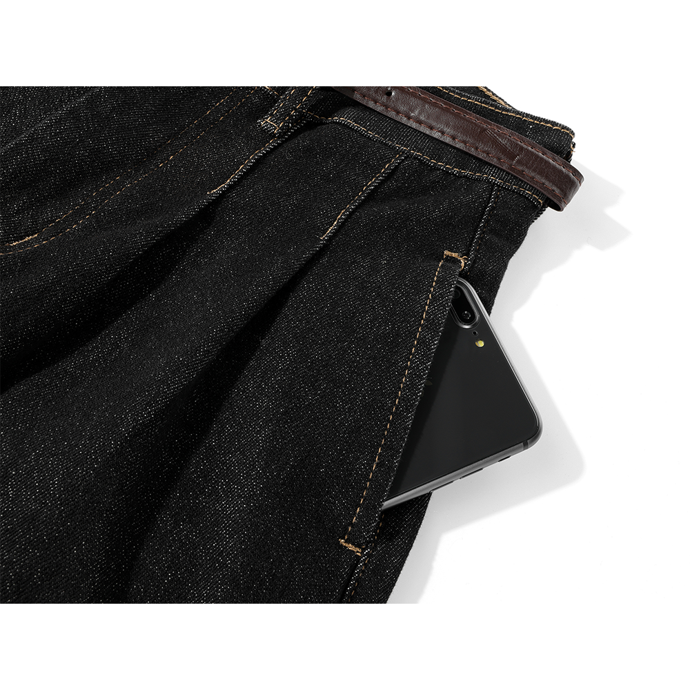 High Waist Wide Leg Denim Pants