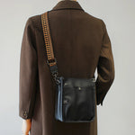 Adjustable Strap Vertical Shoulder Bag