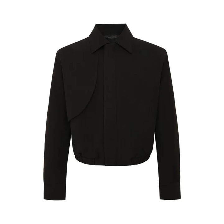 Deconstructed Double Zipper Jacket