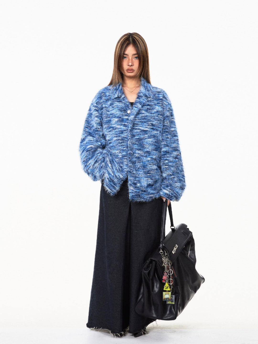 Retro Style Loose Knit Jacket