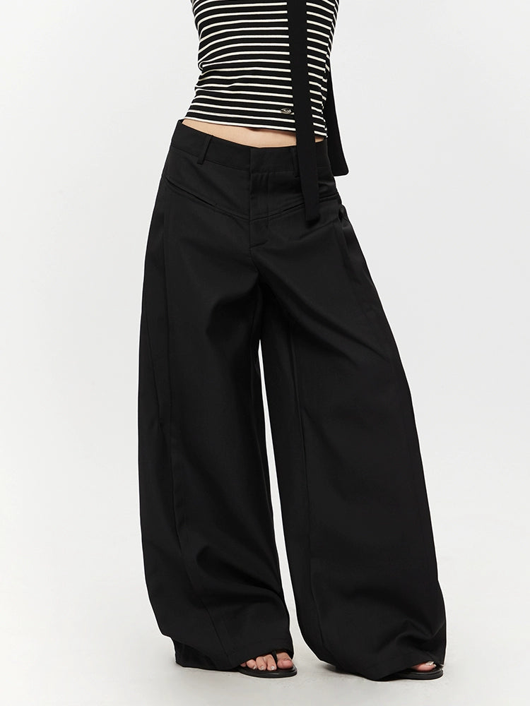 High Waist Loose Wide Leg Pants
