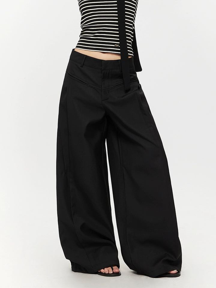 High Waist Loose Wide Leg Pants