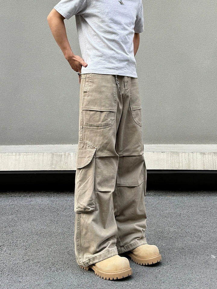 Lässige Cargo-Hosen mit lockerer Passform 