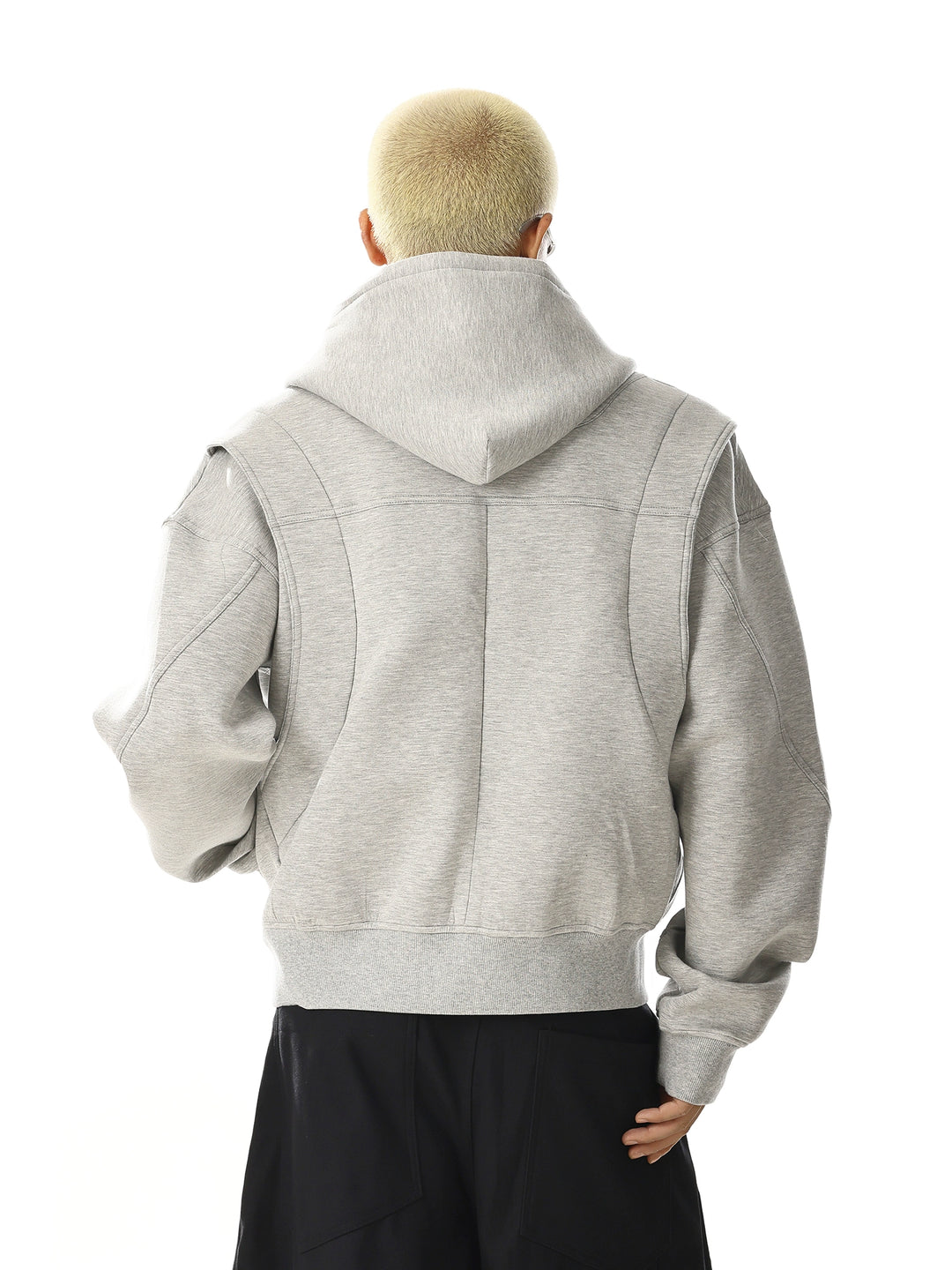Zip Up Hooded Sweatshirt